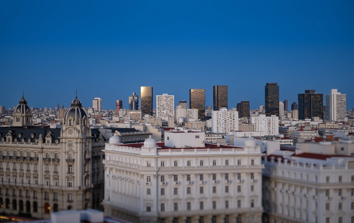 Panorama urbano de Buenos Aires